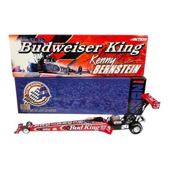 Action Other - Kenny Bernstein Bud King Racing 1:24 NHRA 2000 Racing Champions Authentics